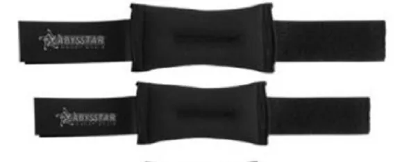 500 gr. ANKLE WEIGHTS ABYSSTAR (the pair)