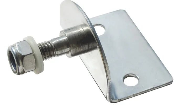 90° VERSION BASE WITH EXTERNAL PIN mm.8