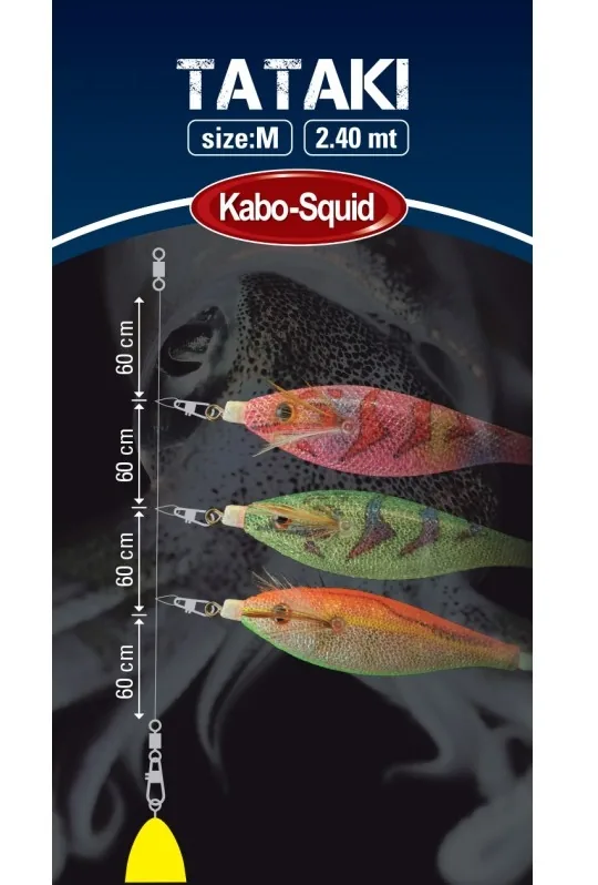 ΑΡΜΑΤΩΣΙΑ TATAKI KABO SQUID ΓΙΑ ΚΑΛΑΜΑΡΙΑ (αρματωσιά χωρίς Oppai)