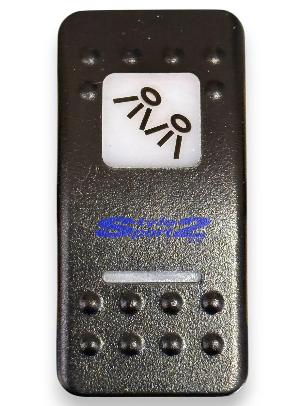 BASCULE ÉCLAIRAGE DE COURTOISIE/ROLL-BAR (POUR INTERRUPTEURS TYPE CARLING SWITCH)