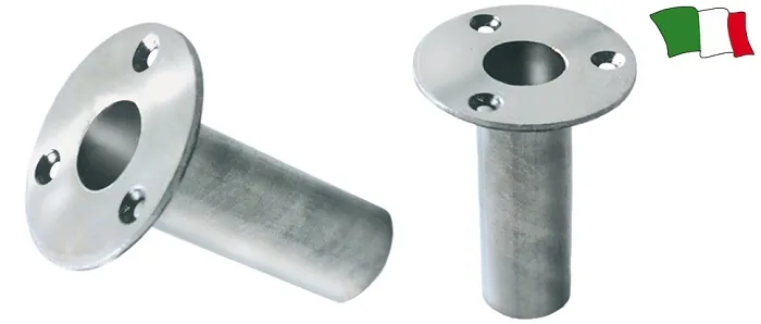 BICCHIERINO INOX PER PASSERELLE D.25