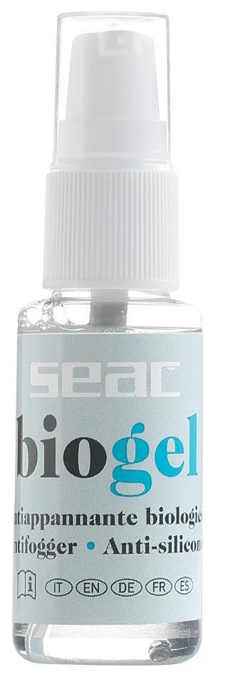 BIO GEL ANTI-BUÉE POUR MASQUES DE PLONGÉE 30ML SEAC SUB
