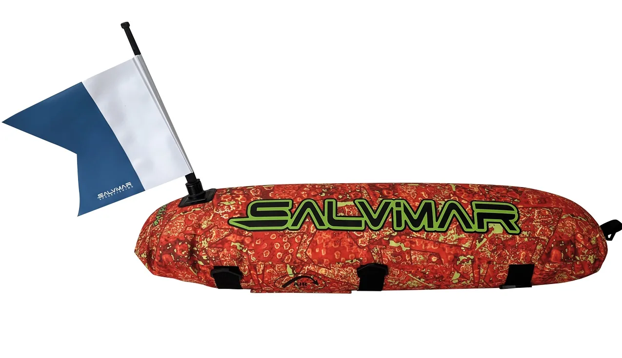 BOYA TORPEDO NARANJA CAMO SALVIMAR CON CÁMARA DE AIRE