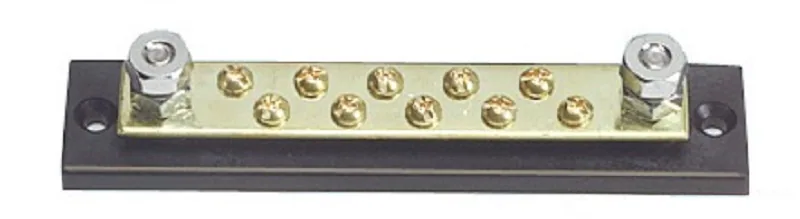 BUS BAR PORTE-BORNES M 10 x 4 mm