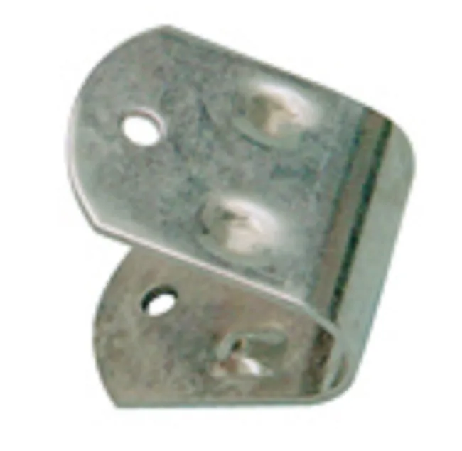 CAVALLOTTO A "U" INOX X SCALETTE CON TUBO MM.22