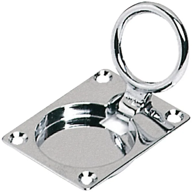 CHROME-PLATED BRASS LIFT-UP LOCKER LATCH
