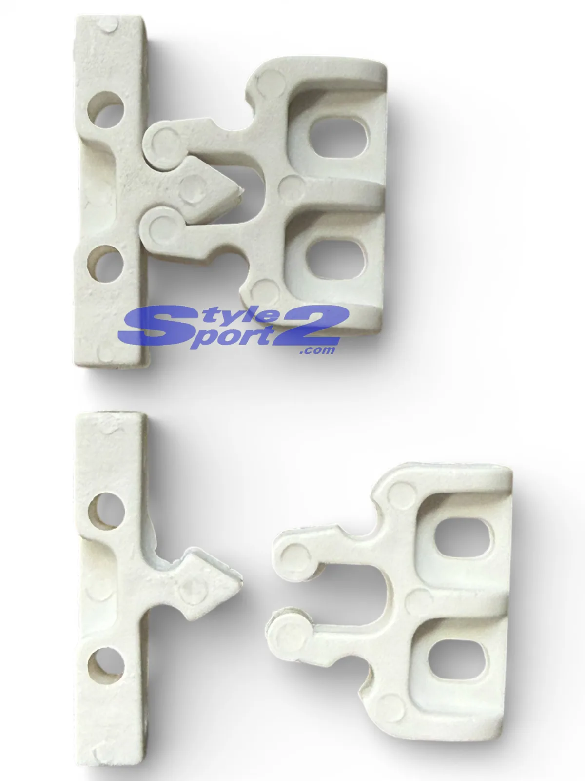 CRICCHETTO BLOCCA ANTINE PER PORTE BIANCO