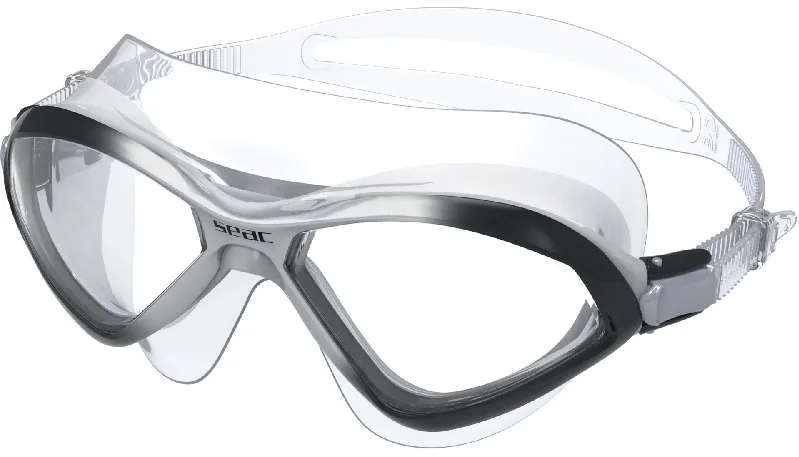 DIABLO SCHWIMMBRILLE GRAU KLARE GLÄSER SEAC