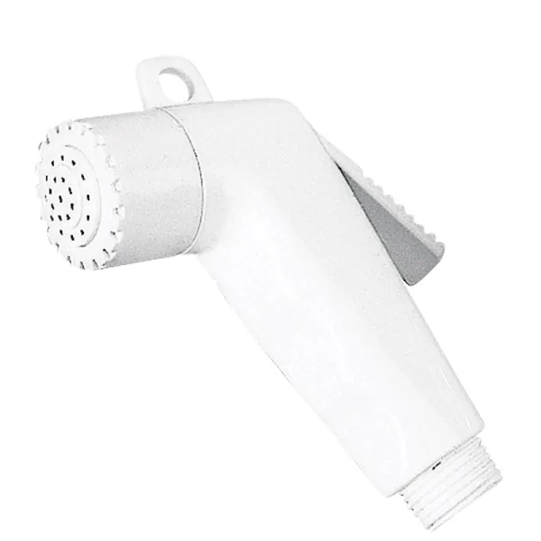 DUCHA DE MANO BLANCA CON PALANCA (SIN MANGUERA)