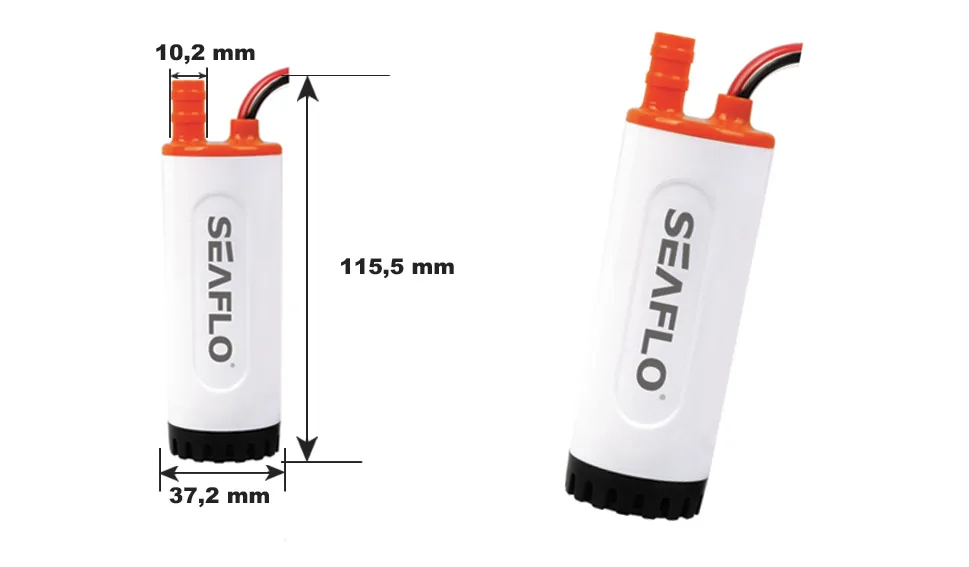 ELECTRIC PUMP FOR WATER TANKS LT. 15/MIN 12 V 1 bar