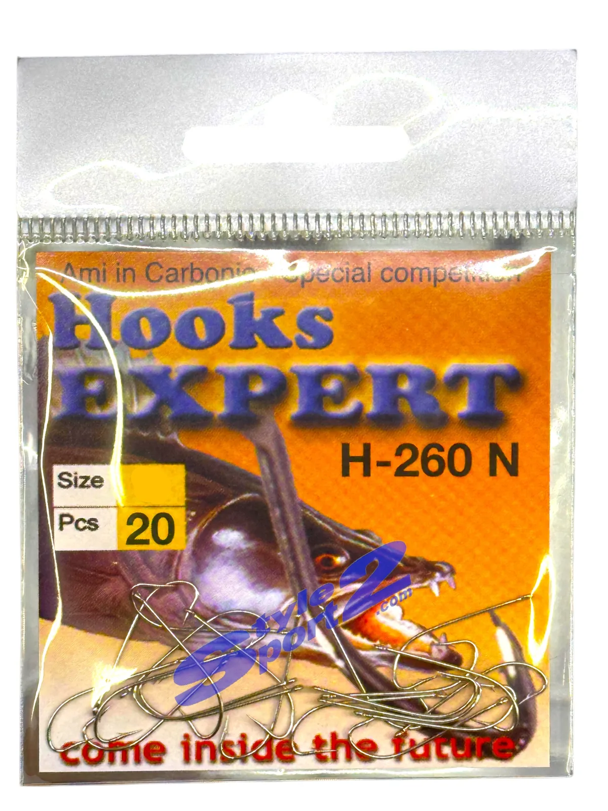EXPERT CRISTAL H-260 HOOKS WITH EYE N°8