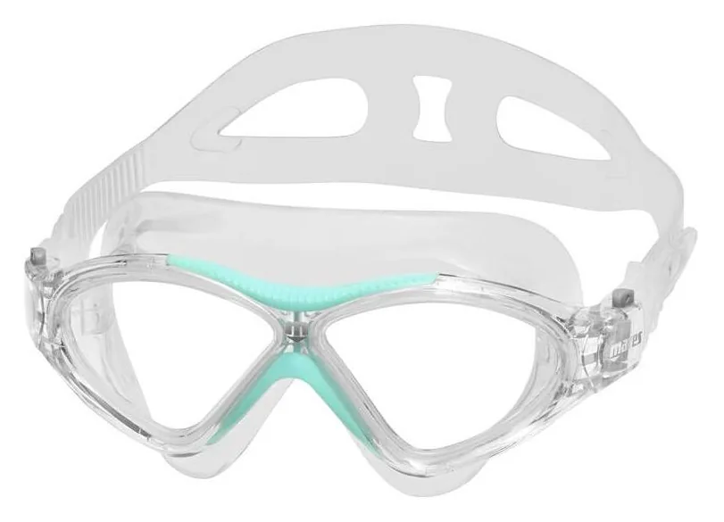 GAFAS ALFA JUNIOR MARES CON FALDÓN TRANSPARENTE WATER GREEN