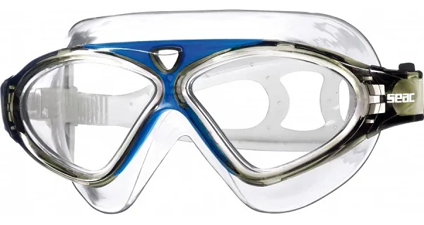 GAFAS SEAC VISION ADULTO TIPO MÁSCARA AZULES