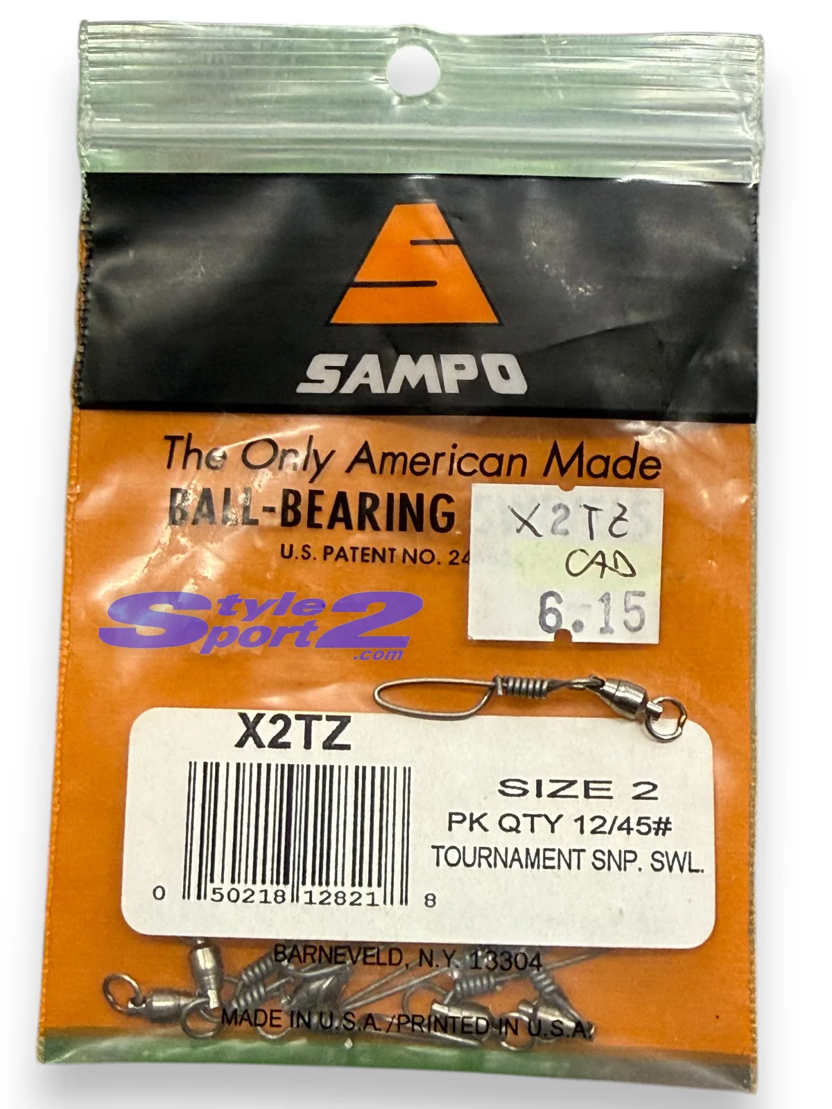 GIRELLE SAMPO CON MOSCHETTONE SIZE 2 - 45 LB.