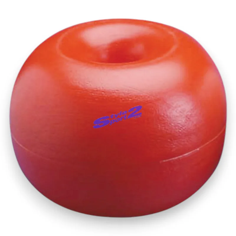 GRANDE BOUEE ORANGE A TROU TRAVERSANT D.26