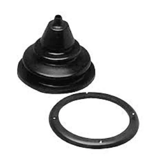 KABELDURCHFÜHRUNGSRING MIT GUMMIMANSCHETTE D.105 - H.65mm. SCHWARZ