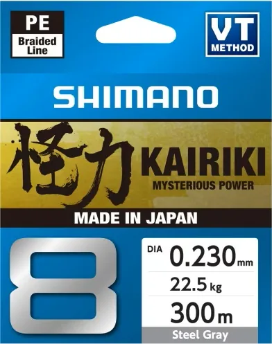 KAIRIKI GRAY BRAID MT. 300 0,23 LB 49,60/KG.22.50