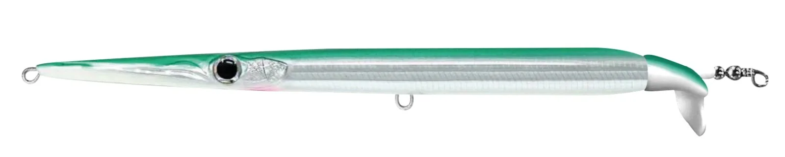 LEURRE JATSUI KADO NEEDLE FISH CM 225- GR.37,2 COL. K03 (Orphie à hélice)