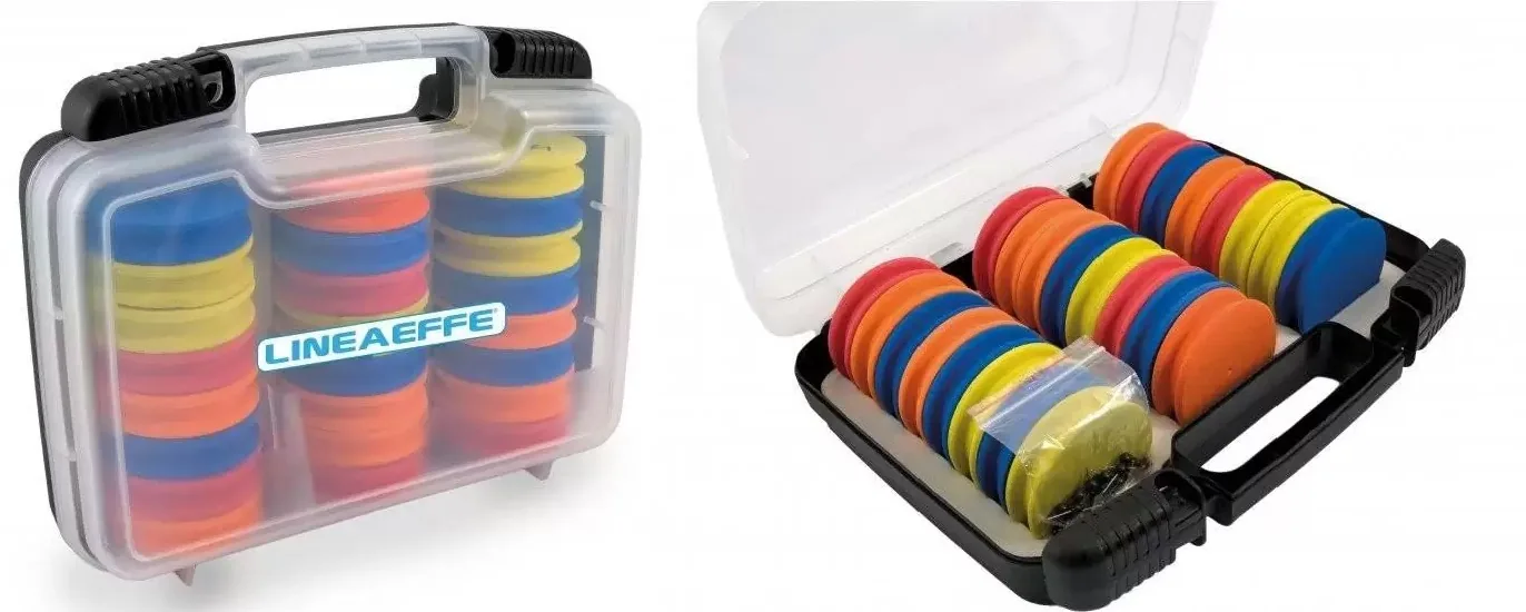 LINEAEFFE EVA CASE BOX 24 HOOKLENGTH WINDERS