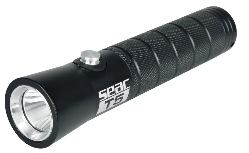 LINTERNA DE BUCEO T5 SEAC NEGRA