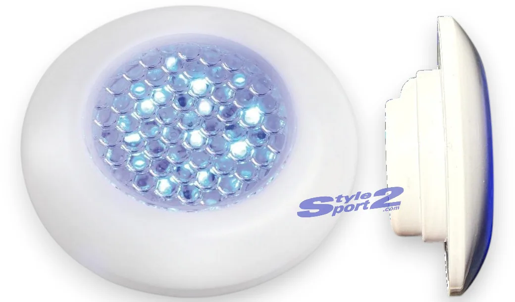LUZ EMPOTRABLE ESTANCA 9 LED LUZ AZUL