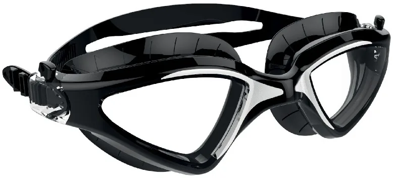 LYNX BLACK/WHITE CLEAR LENS GOGGLES SEAC