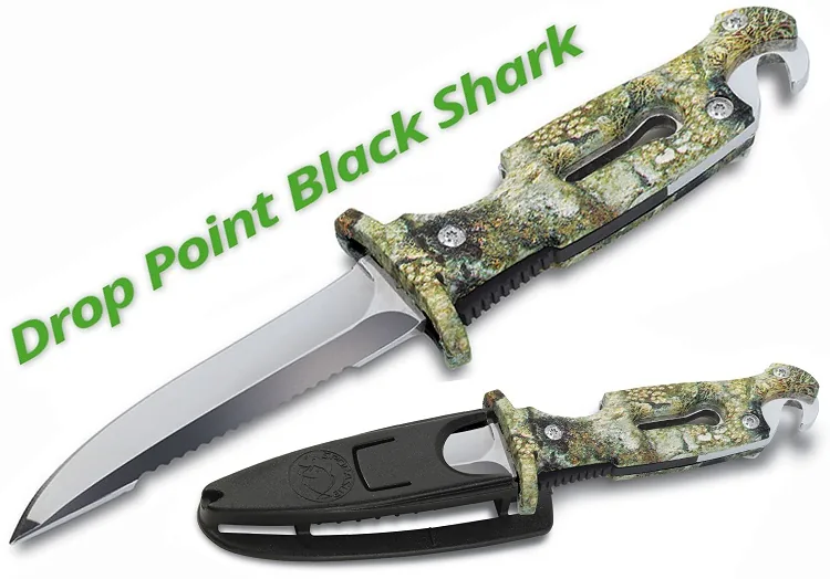 ΜΑΧΑΙΡΙ SPORA SUB DROP POINT BLACK SHARK ΠΑΡΑΛΛΑΓΗΣ ΜΕ ΘΗΚΗ ΑΠΟ ΝΑΪΛΟΝ