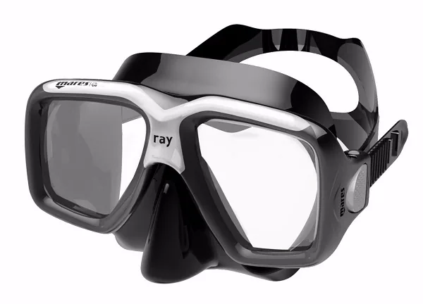 MARES RAY TAUCHMASKE SCHWARZES SILIKON