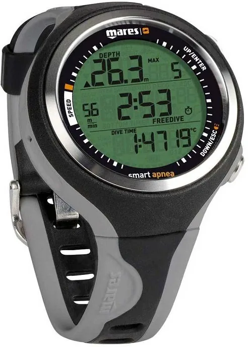 MARES SMART APNEA COMPUTER SCHWARZ GRAU