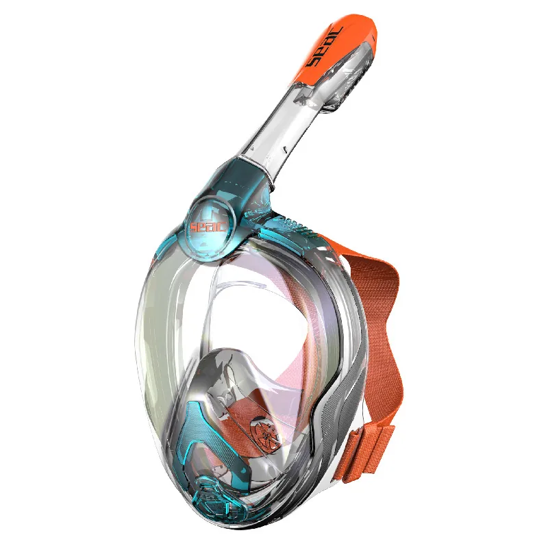 MASCHERA MAGICA GRAN FACCIALE TG. JUNIOR SEAC ACQUAMARINA - TRASPARENTE