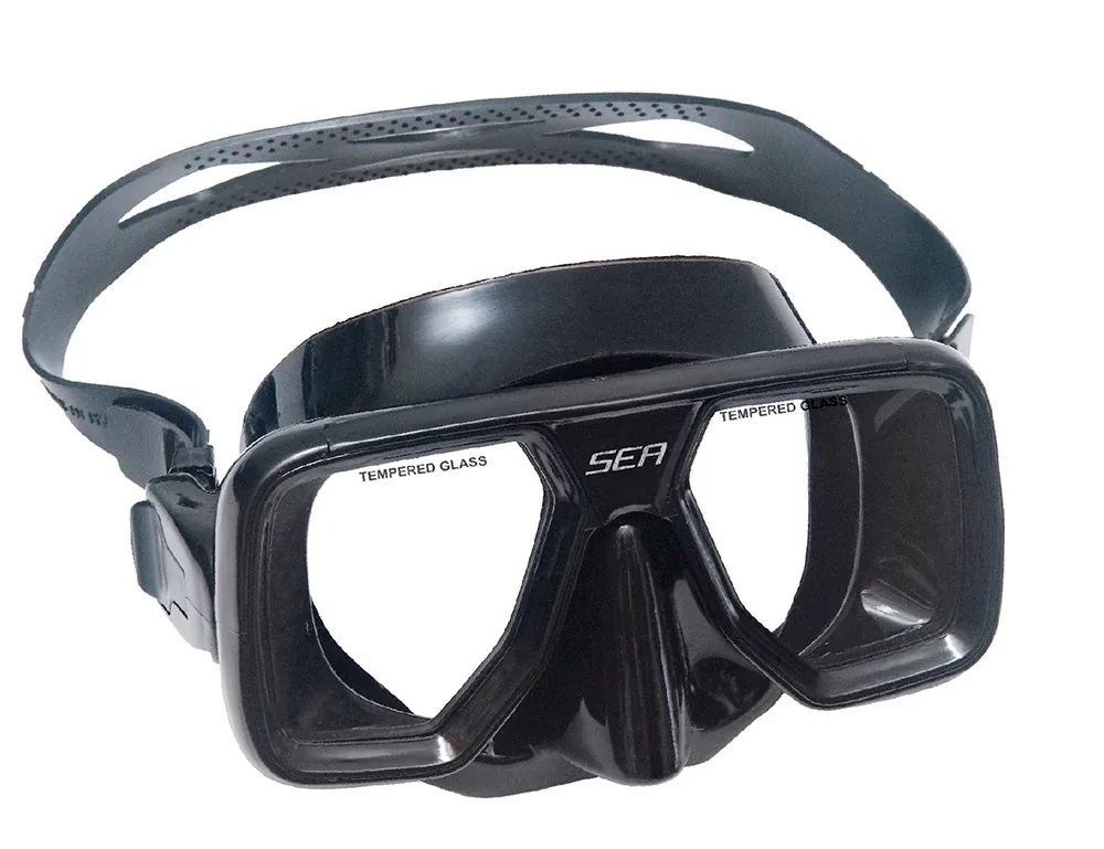 MASQUE SEA EN CAOUTCHOUC ABYSSTAR NOIR