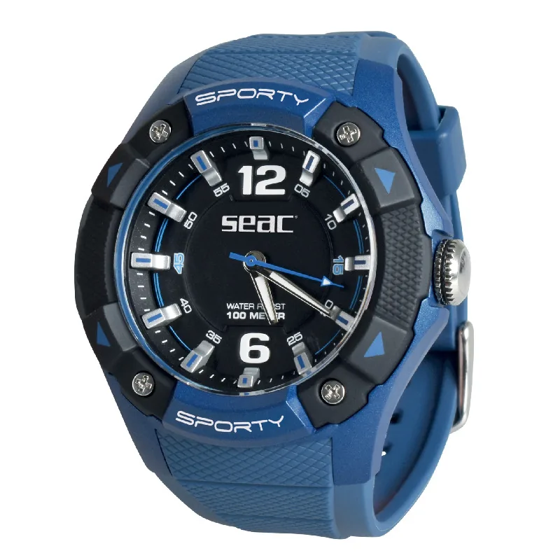 MONTRE SPORTY BLEUE SEAC