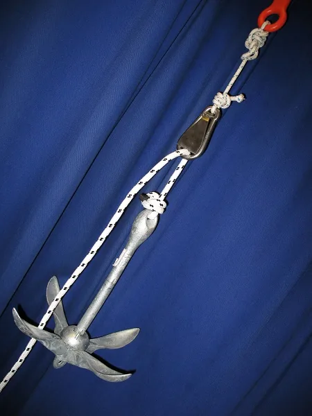 MOSCHETTONE SALPA ANCORE INOX ARTIGIANALE PESCA E NAUTICA