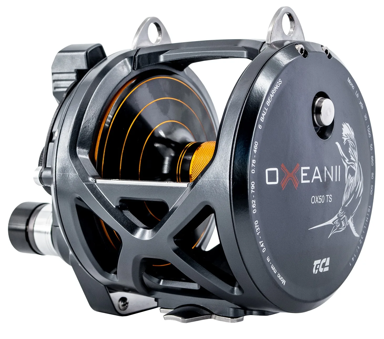 MOULINET OXEAN II OX50TS(E) TICA DOUBLE VITESSE NEW