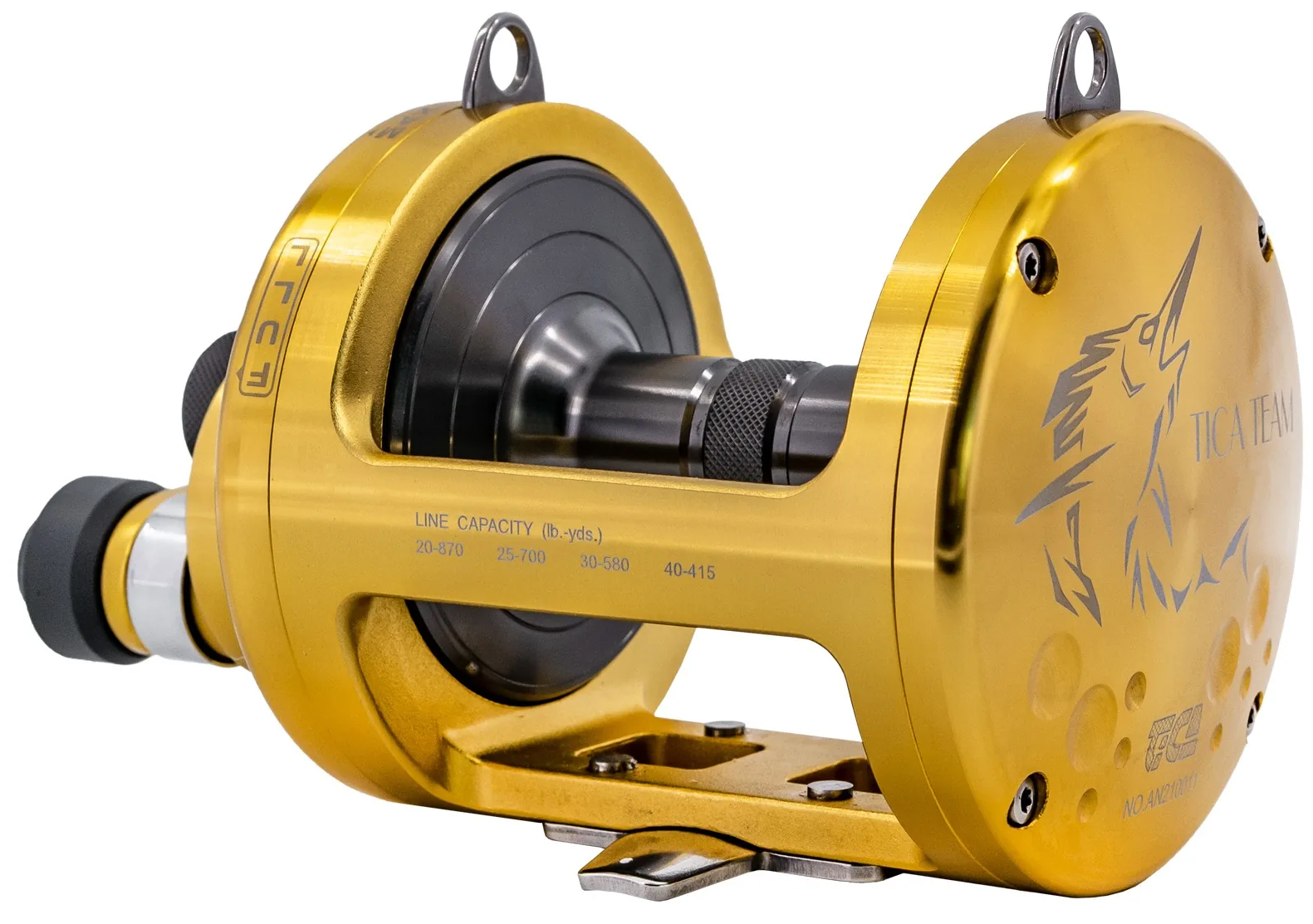 MOULINET TICA TM 12 W TS GOLD DOUBLE VITESSE