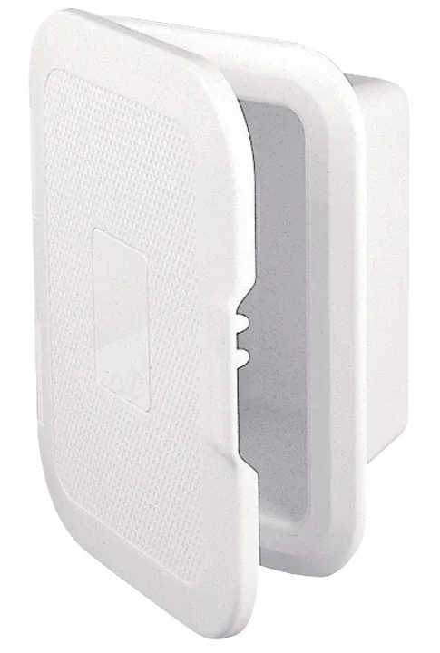 Nicchia Rettangolare Piccola Con Sportelo Bianca 145x191mm