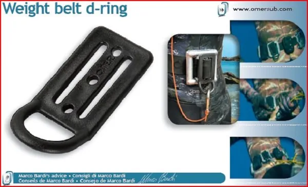NYLON-D-RING FÜR GÜRTEL