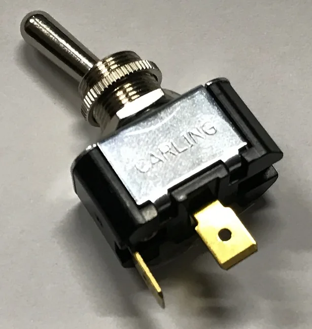 ON-OFF SWITCH WITH RETURN SPRING FOR HORN CARLING SWITCH