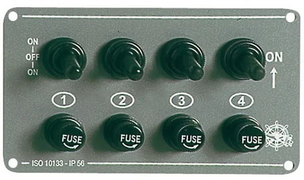 OSCULATI 4-WATERPROOF-SWITCH ELECTRICAL PANEL