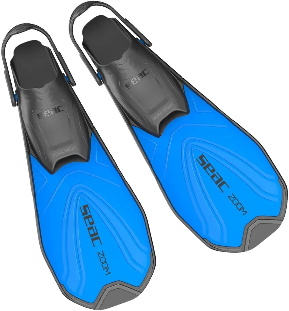 PALMES RÉGLABLES ZOOM BLEUES TG. XS/S - N° 36/39 SEAC