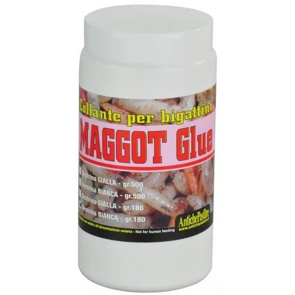 PEGAMENTO BLANCO PARA ASTICOTS MAGGOT GLUE DE VAINILLA GR.180
