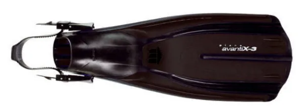 PINNE MARES PLANA AVANTI X3 TG. XL CINGHIOLO 44/47