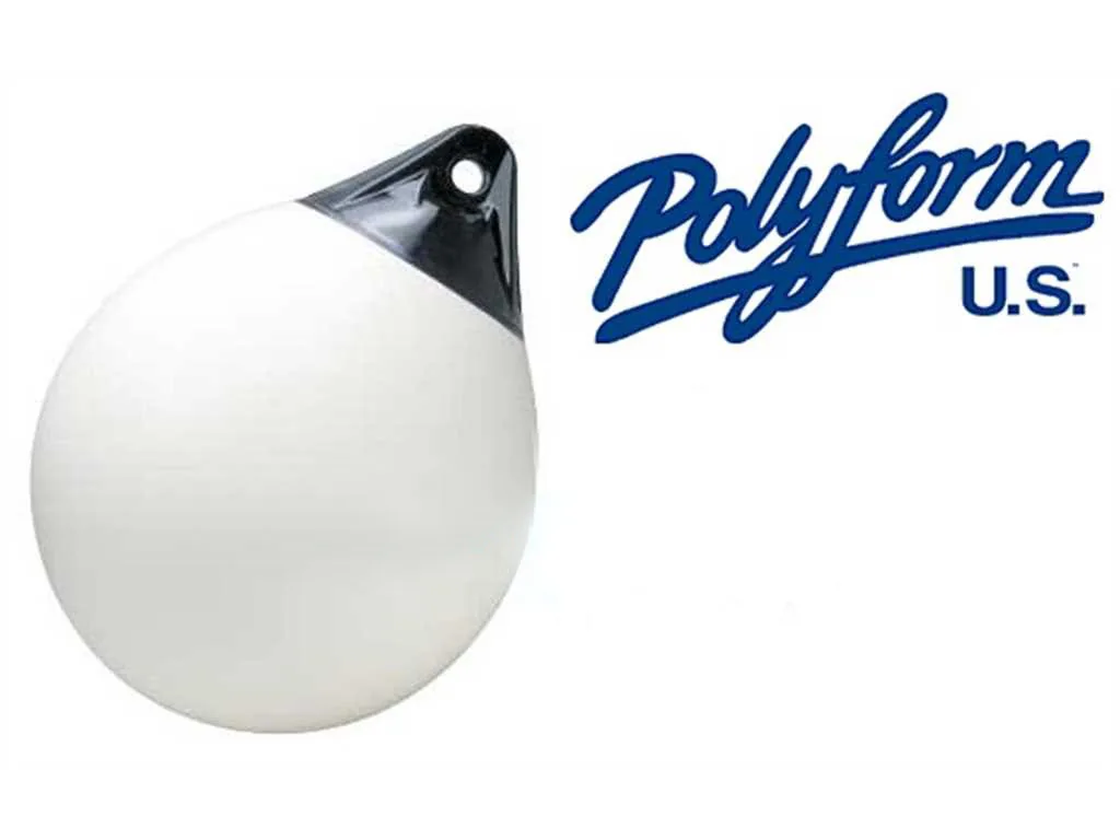 POLYFORM A1 BOOTSFENDER (WEISS-BLAU) ORIGINAL U.S.A.