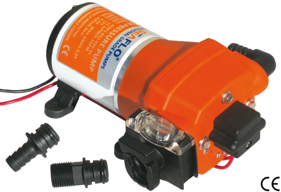 POMPE À PRESSION AUTOMATIQUE "SEAFLO" FL 35 12v DÉBIT 12,5 LITRES PAR MINUTE