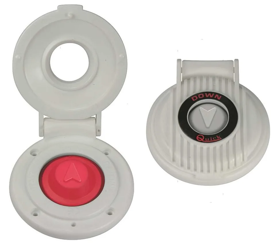 QUICK WINDLASS CONTROL PANEL UP WHITE (FOOT SWITCH)