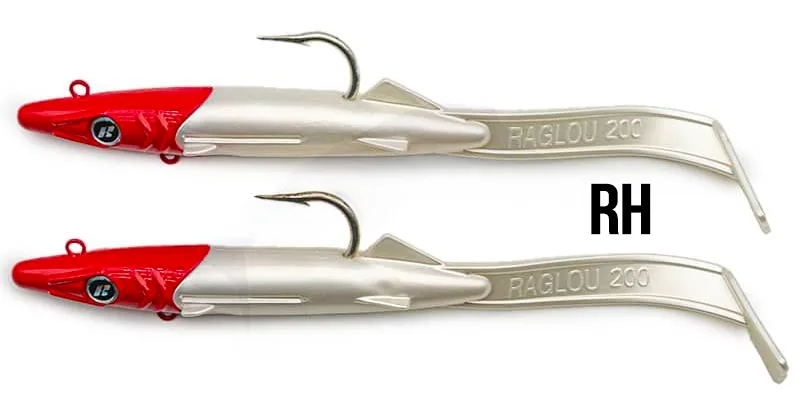 RAGLOU HYBRID MONSTER CM 140 GR . 45 ΧΡΩΜΑ RH RAPALA ΣΥΣΚΕΥΑΣΙΑ 2 ΤΕΜ. ΜΟΛΥΒΩΜΕΝΗ ΚΕΦΑΛΗ