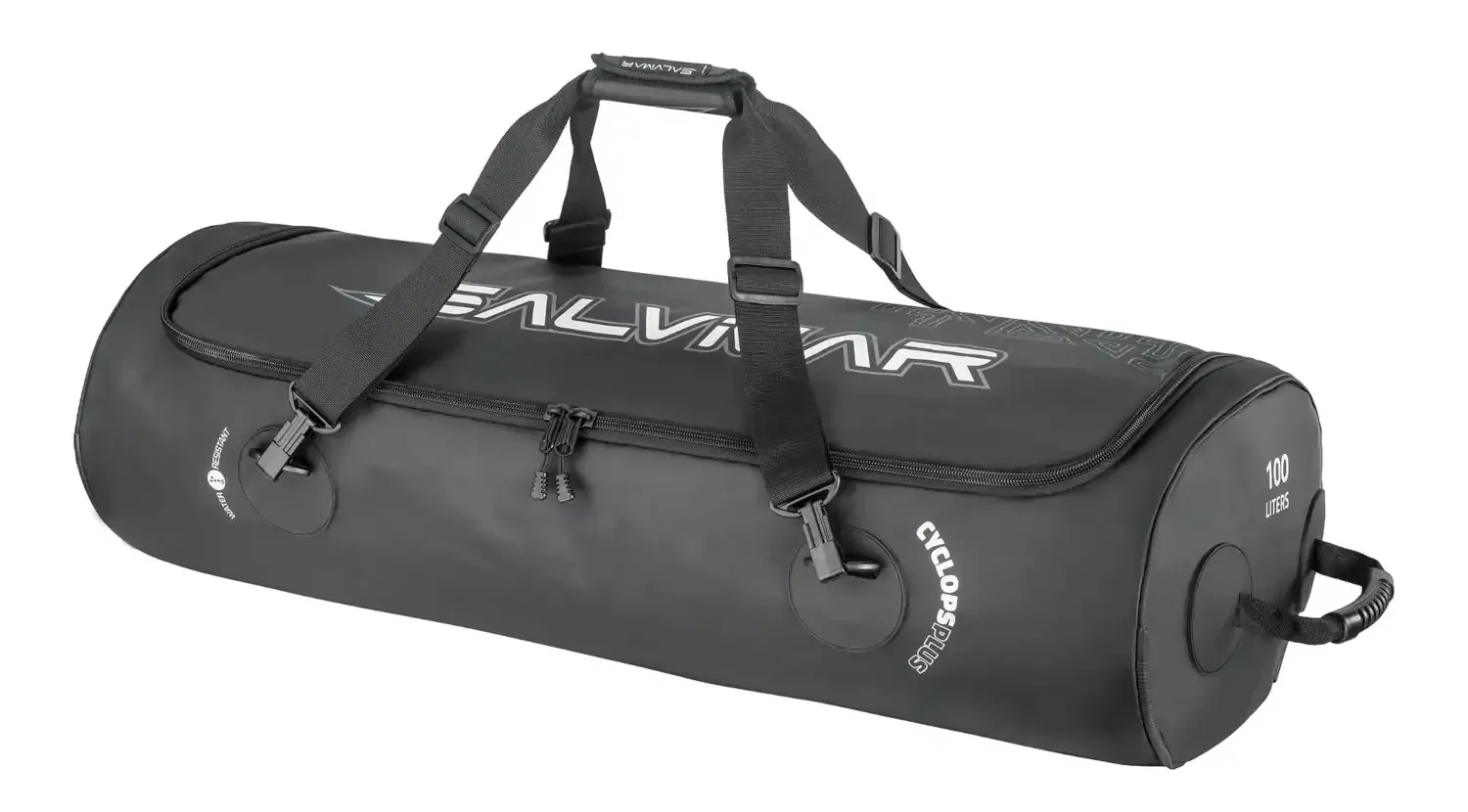 SAC POUR PALMES ET ACCESSOIRES D’APNÉE SALVIMAR CYCLOPS PLUS WR BLACK 100 L