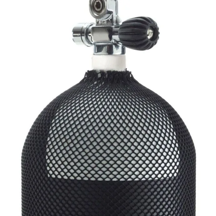 SCHUTZNETZ SCHWARZ FÜR TAUCHFLASCHE 18 LITER