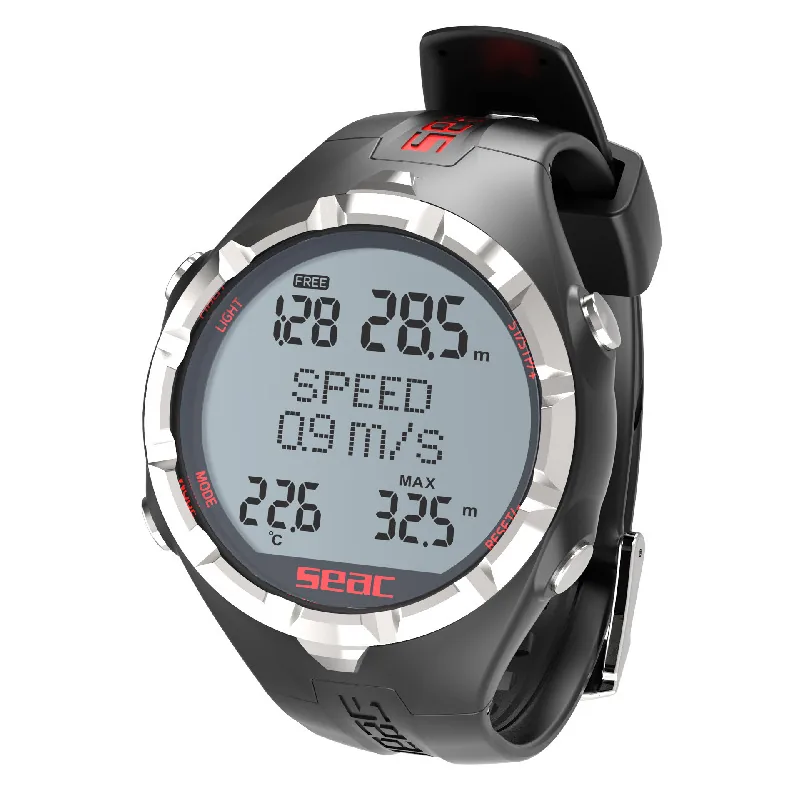 SEAC BLACK RED FREEDIVING COMPUTER