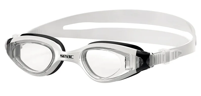 SEAC RITMO SCHWIMMBRILLE ERWACHSENE SCHWARZ WEISS